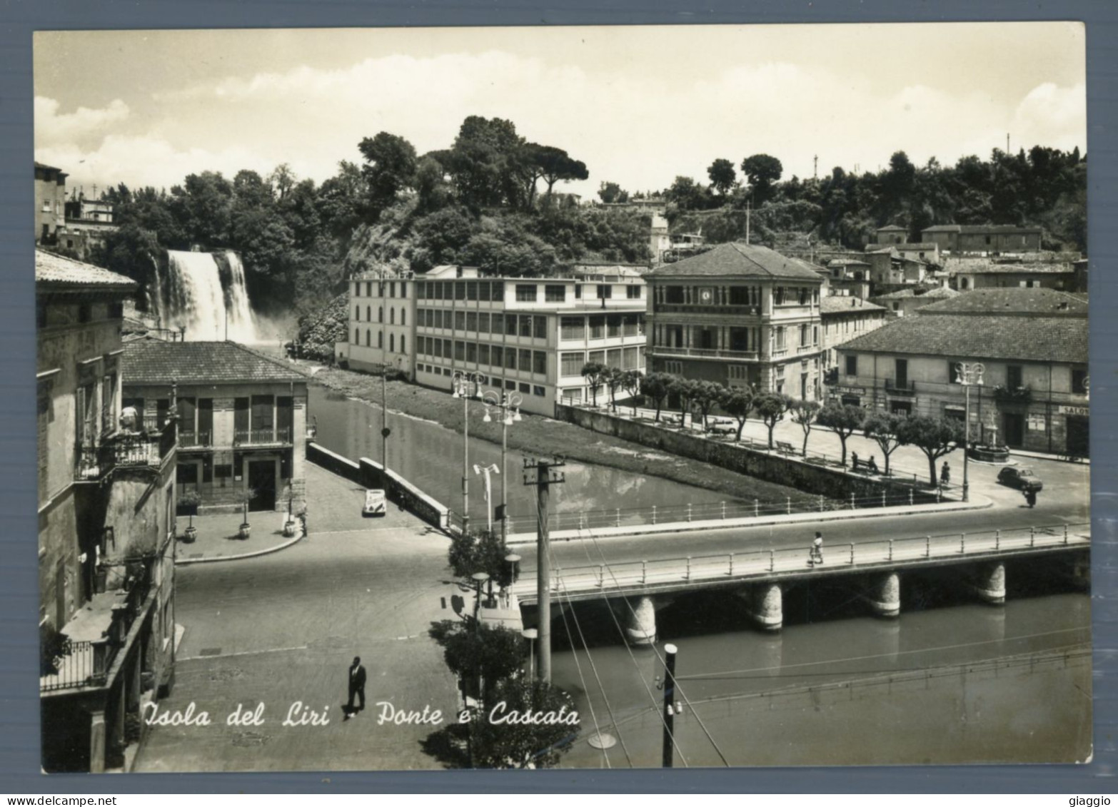 °°° Cartolina - Isola Del Liri Ponte E Cascata - Viaggiata °°° - Frosinone