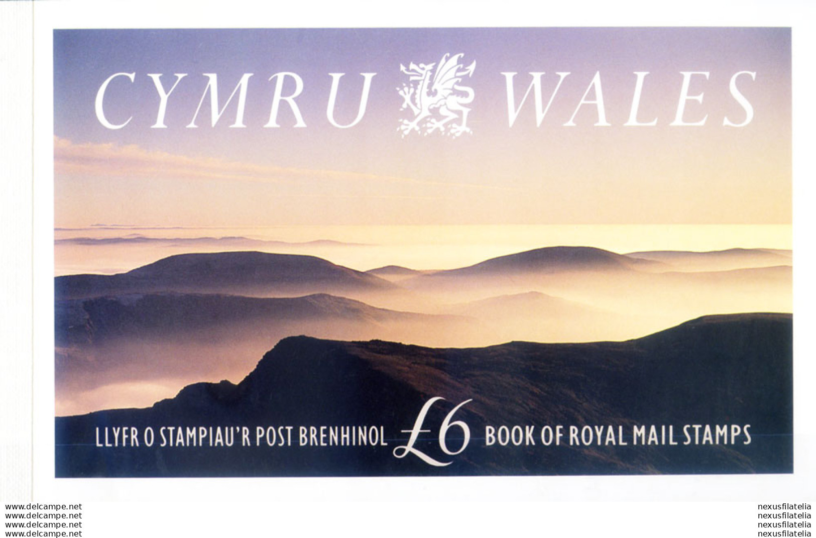 "Cymru - Wales" 1992. Libretto. - Postzegelboekjes