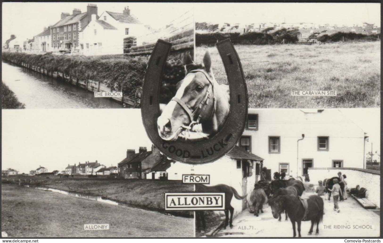 Good Luck From Allonby, Cumberland, 1974 - Frith's RP Postcard - Andere & Zonder Classificatie