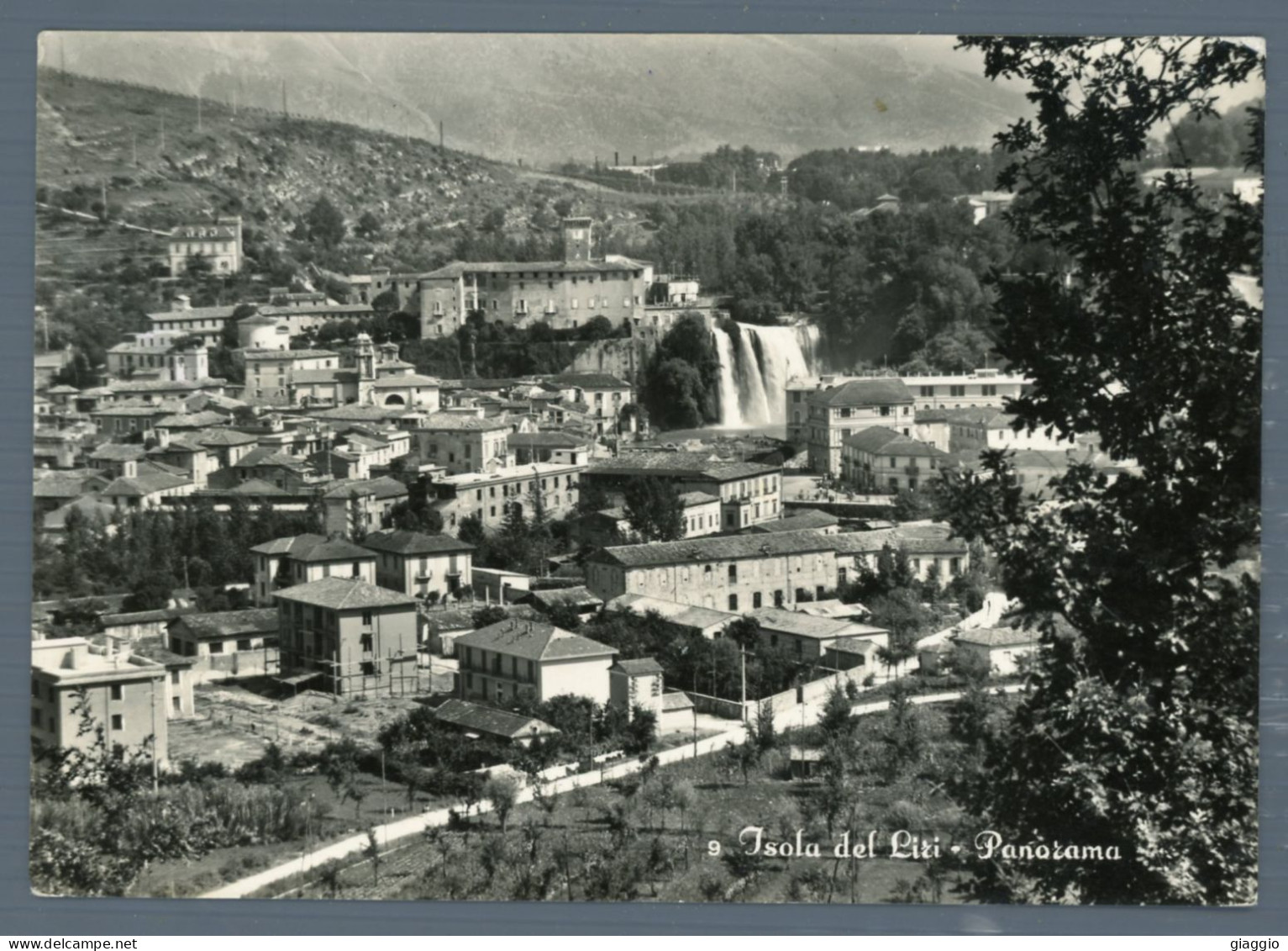 °°° Cartolina - Isola Del Liri Panorama - Viaggiata °°° - Frosinone