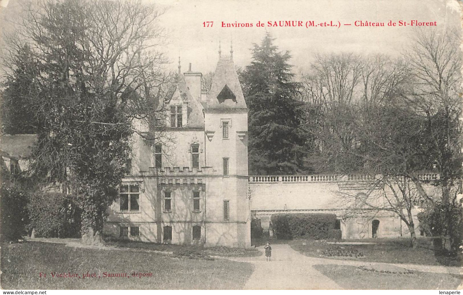 D9041 Saumur Chateau De St Florent - Cholet