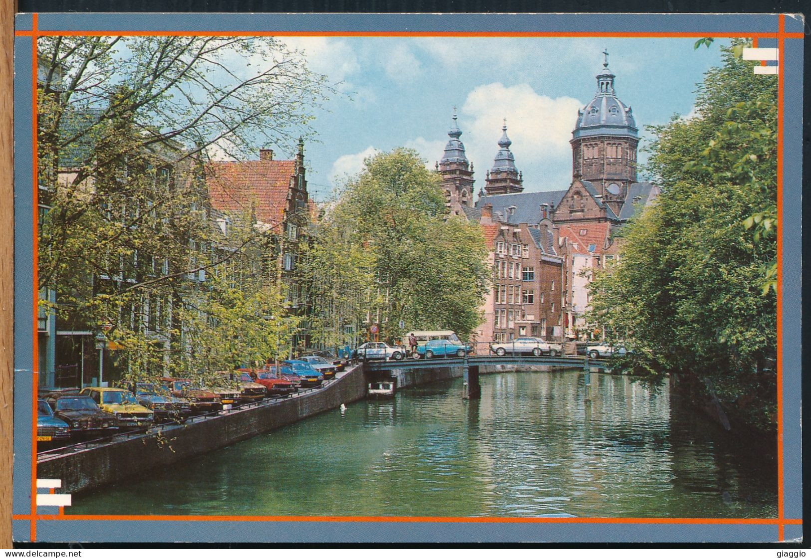 °°° 30929 - NETHERLAND - AMSTERDAM - OUDEZIJDS VOORBURGWAL - 1998 With Stamps °°° - Amsterdam