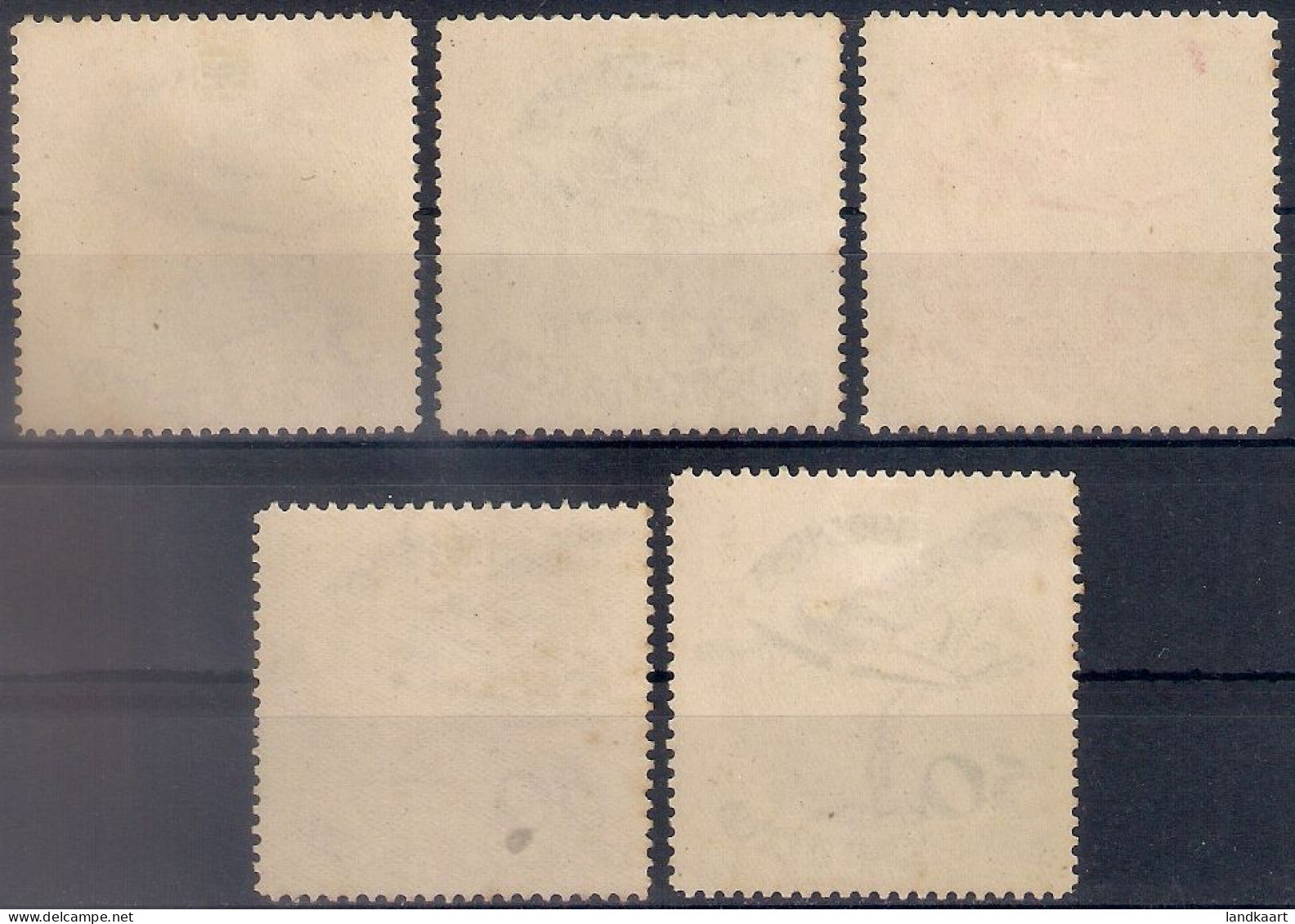 Russia 1934, Michel Nr 462-66, Forgery, MLH OG - Ongebruikt