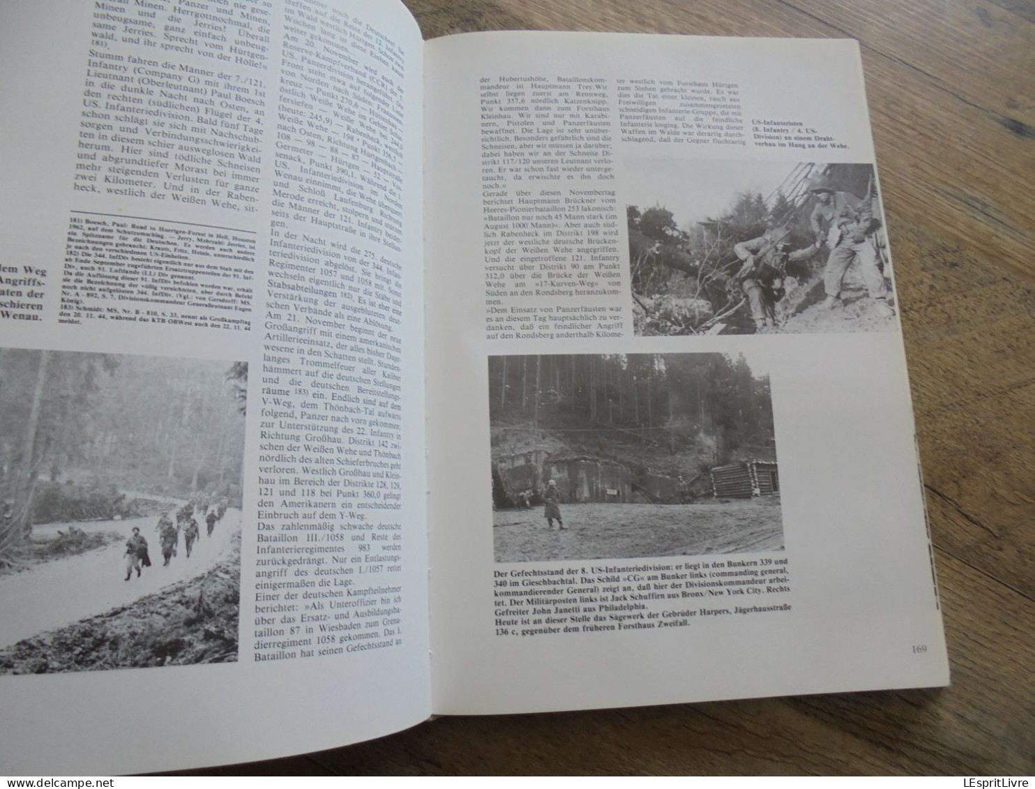 HÖLLE IM HÜRTGEN - WALD Guerre 40 45 Bataille US Army Roetgen Westwall Hilterjungen Forest Forsthaus Panzer Division