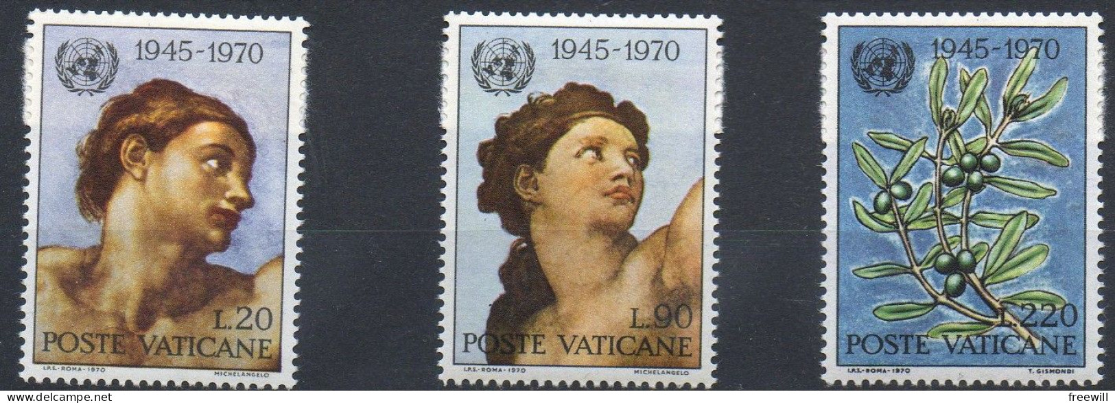 Vatican  Nations Unies 1970 XXX - Nuovi