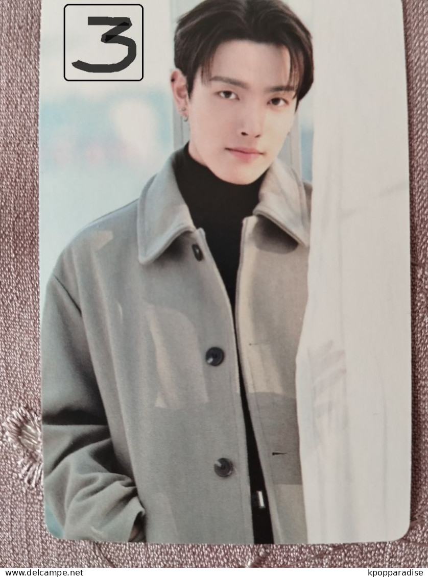 Photocard K POP Au Choix  ATEEZ 2024 Season's Greetings 8 Makes 1 Team Hong Joong - Varia