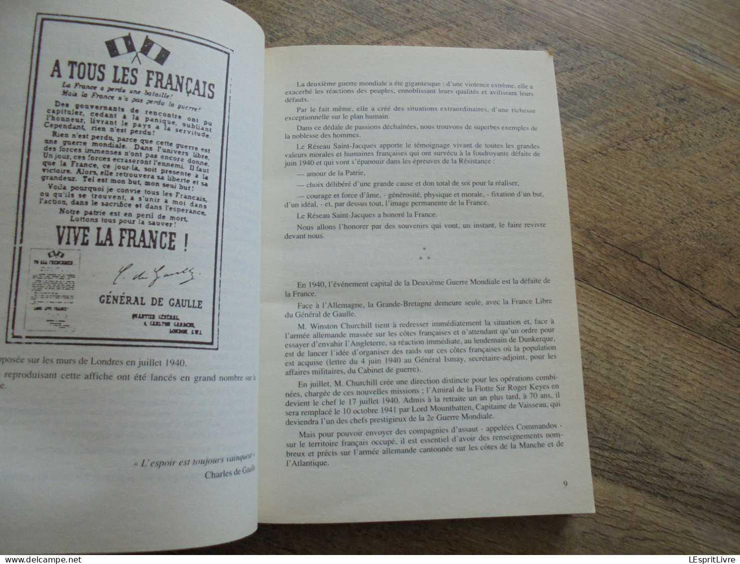 MES SOUVENIRS DU RESEAU SAINT JACQUES G Verrines Régionalisme Guerre 40 45 Réseau Renseignements Résistance - Guerra 1939-45