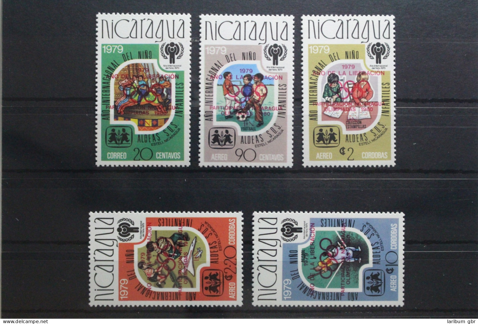 Nicaragua 2080 A-2084 A Postfrisch #UR151 - Nicaragua