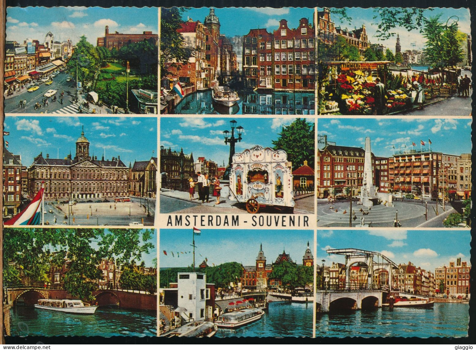 °°° 30931 - NETHERLAND - AMSTERDAM SOUVENIR - 1969 With Stamps °°° - Amsterdam