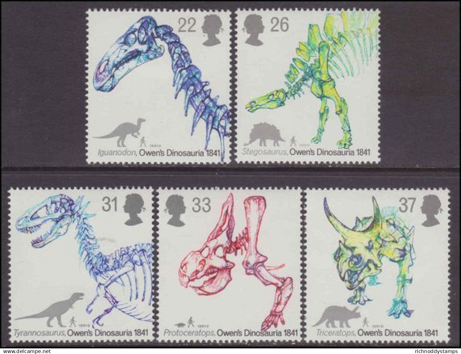 1991 150th Anniversary Of Dinosaurs Unmounted Mint. - Ungebraucht