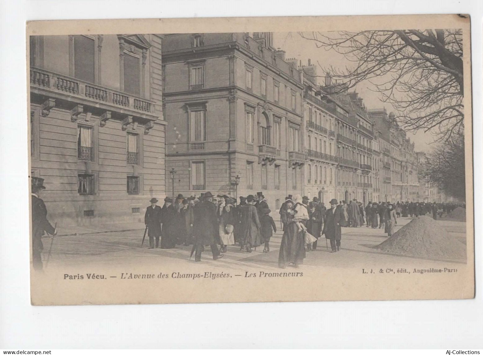 AJC - PAris Vécu - L'avenue Des Champs Elysées - Les Promeneurs - Sonstige Sehenswürdigkeiten