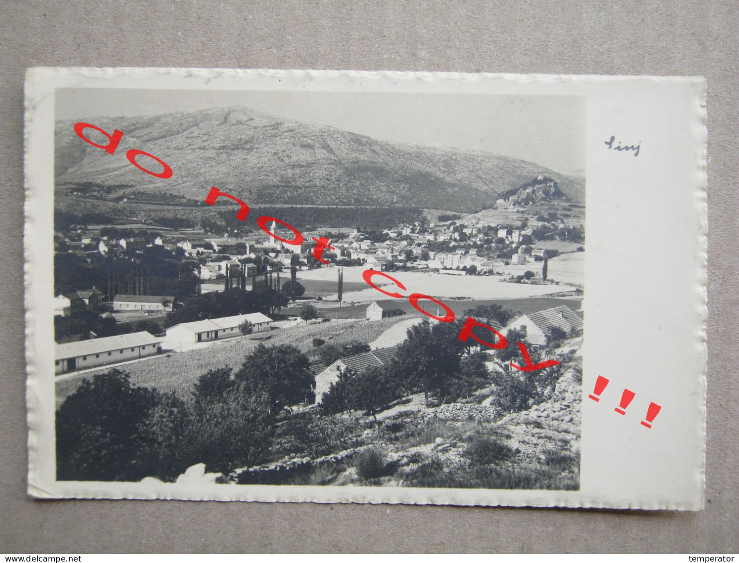 Croatia / Sinj ( 1936 ) - Croatia