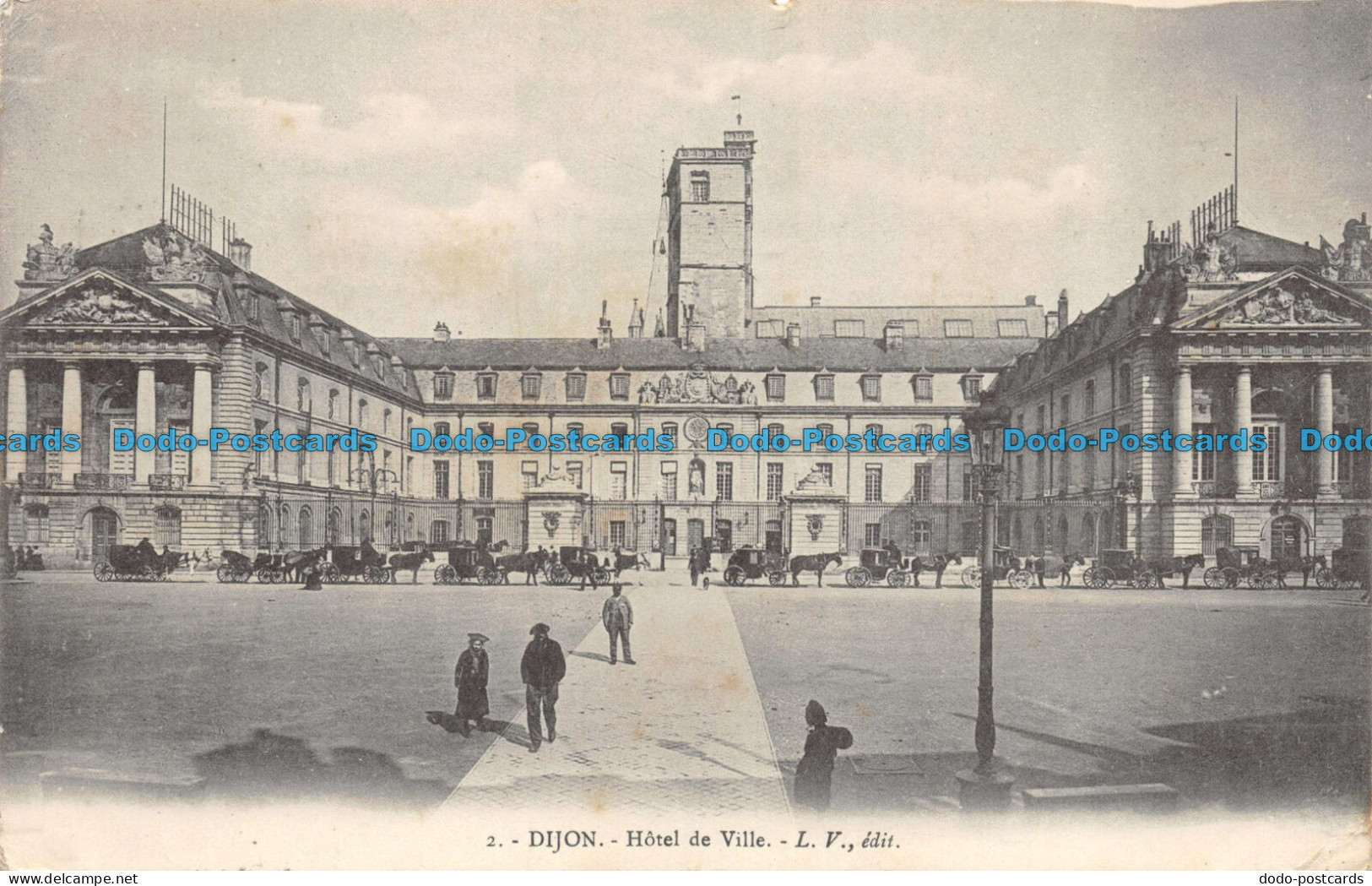 R084987 Dijon. Hotel De Ville. L. V. No 2. 1904 - Monde