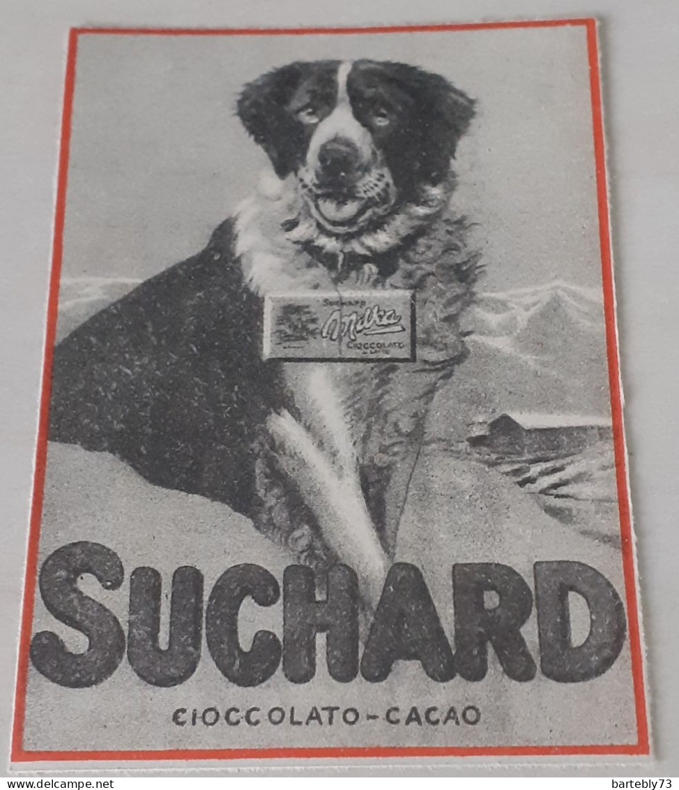 Pubblicità Cioccolato - Cacao Suchard (1929) - Publicidad