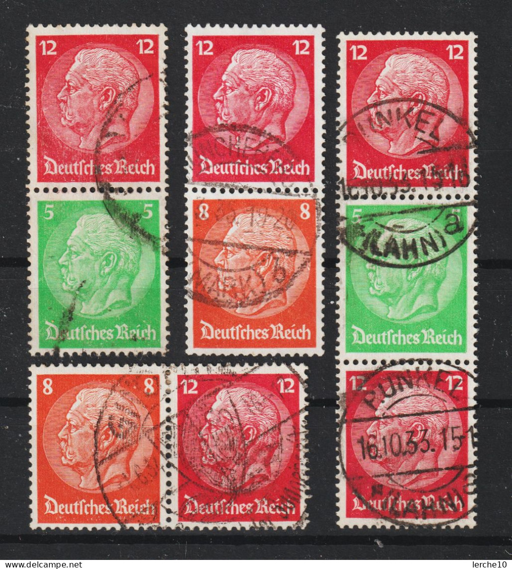 S 108, 109, 110, W 46 Gestempelt  (0328) - Used Stamps