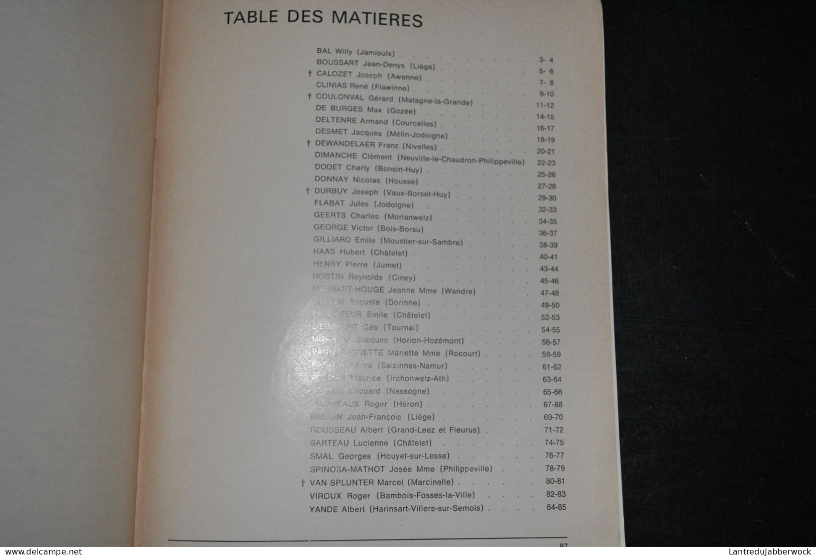 Fleurs Dialectales Rélis Namurwès 1974 Poésie Littérature Wallonne Libbrecht Renkin Smal Yande Haas Flabat Donnay Viroux - Belgien