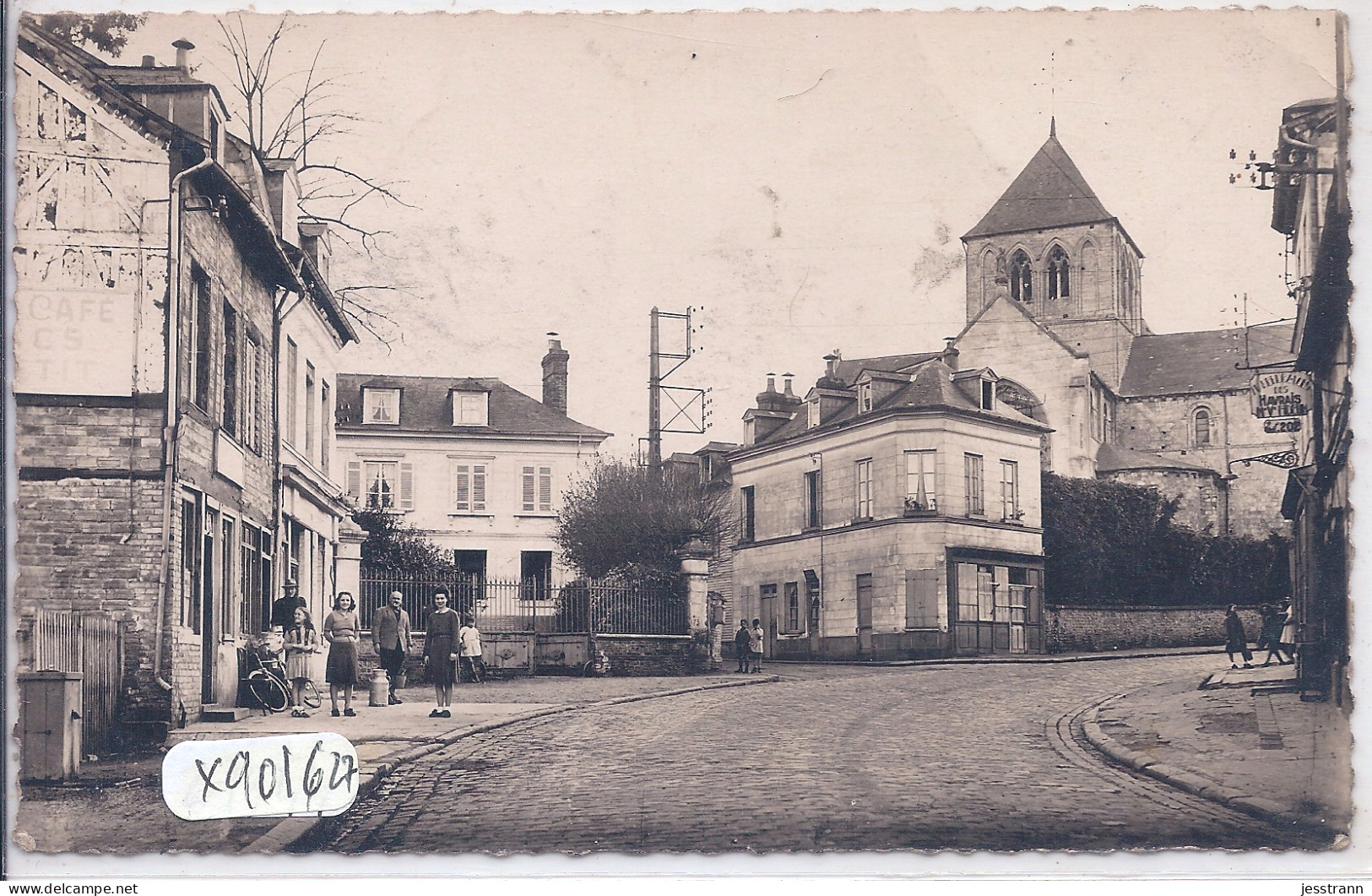 PONT-AUDEMER- SAINT-GERMAIN- ROUTE DE DEAUVILLE- L EGLISE ST-JEAN - Pont Audemer