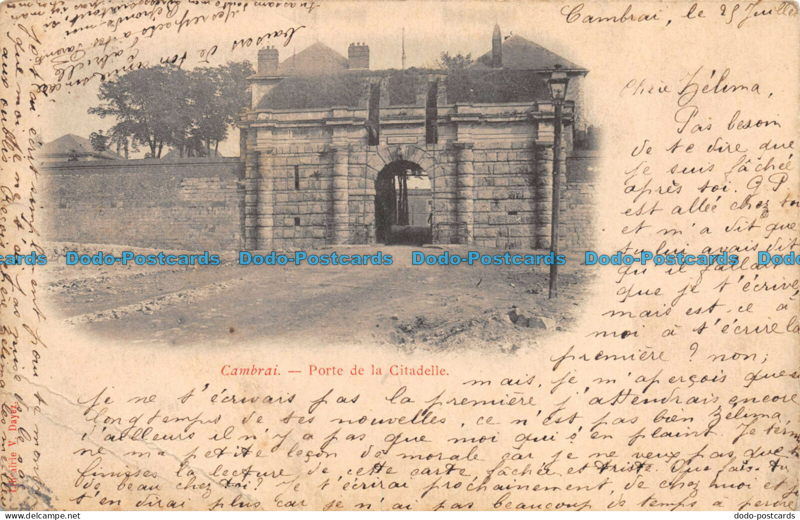 R085157 Cambrai. Porte De La Citadelle. 1901 - World