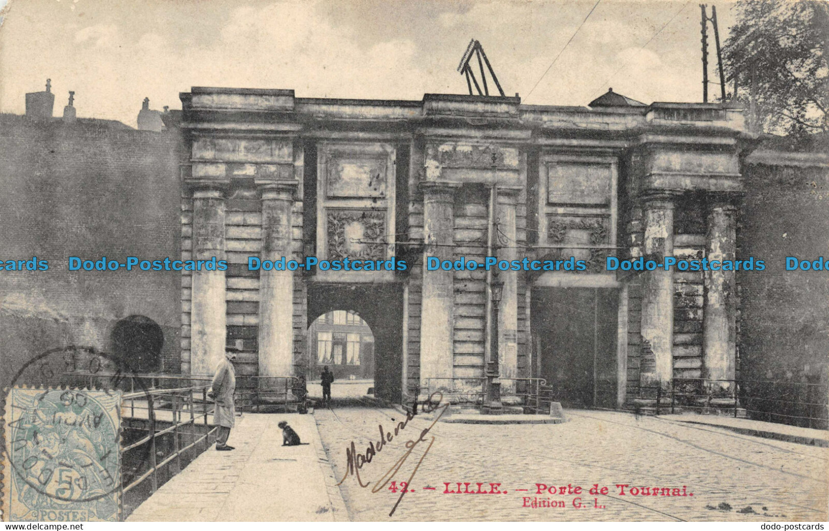 R085160 Lille. Porte De Tournai. No 42. 1906 - Monde