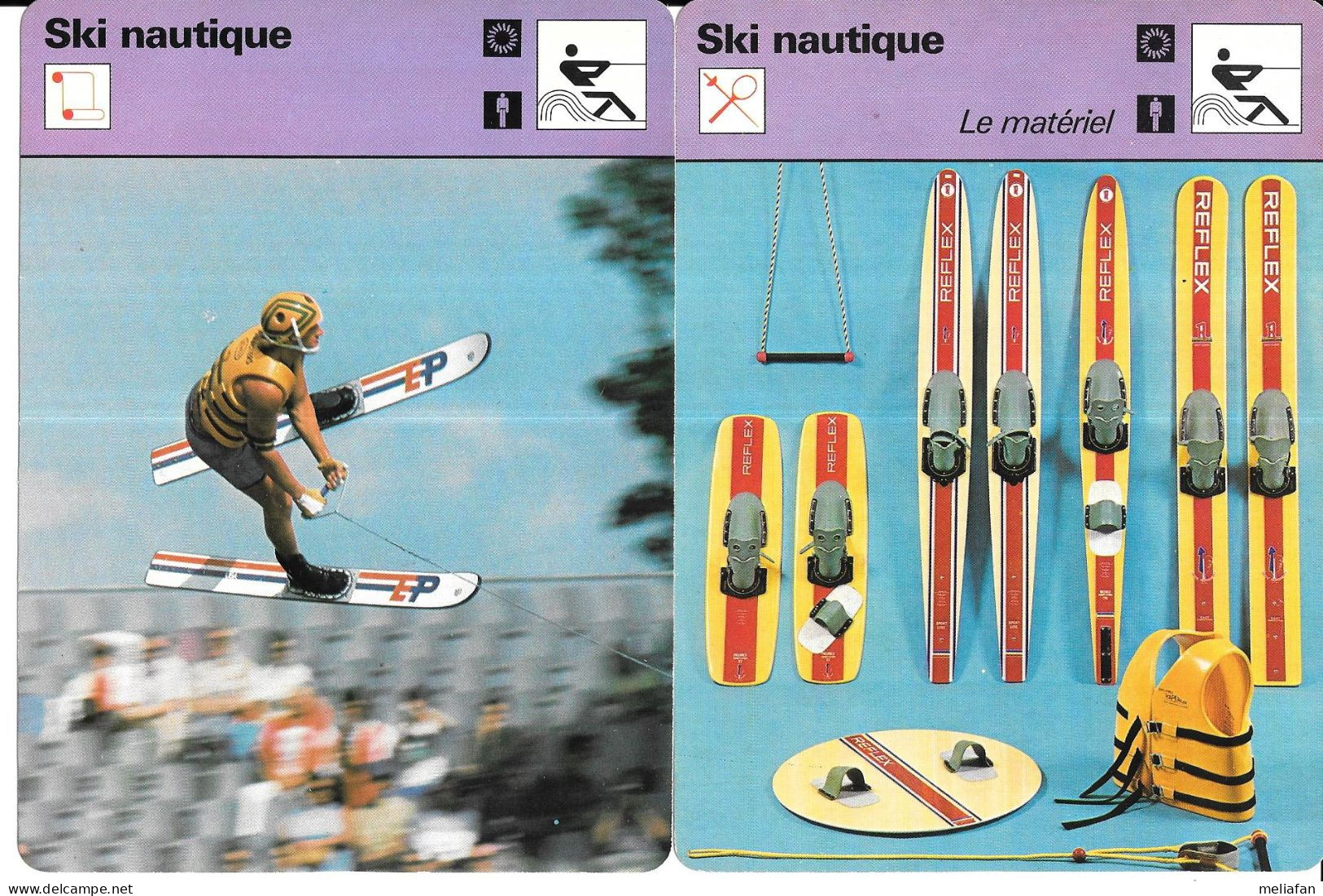 GF2061 - FICHES EDITION RENCONTRE - SKI NAUTIQUE - PATRICE MARTIN - Altri & Non Classificati