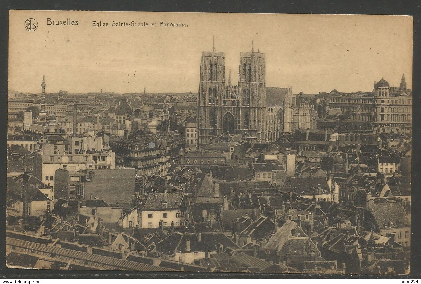 Carte P De 1922 ( Bruxelles / Eglise Sainte-Gudule ) - Monuments