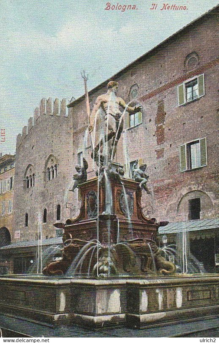 AK Bologna - Il Nettuno - Ca. 1910  (69288) - Bologna