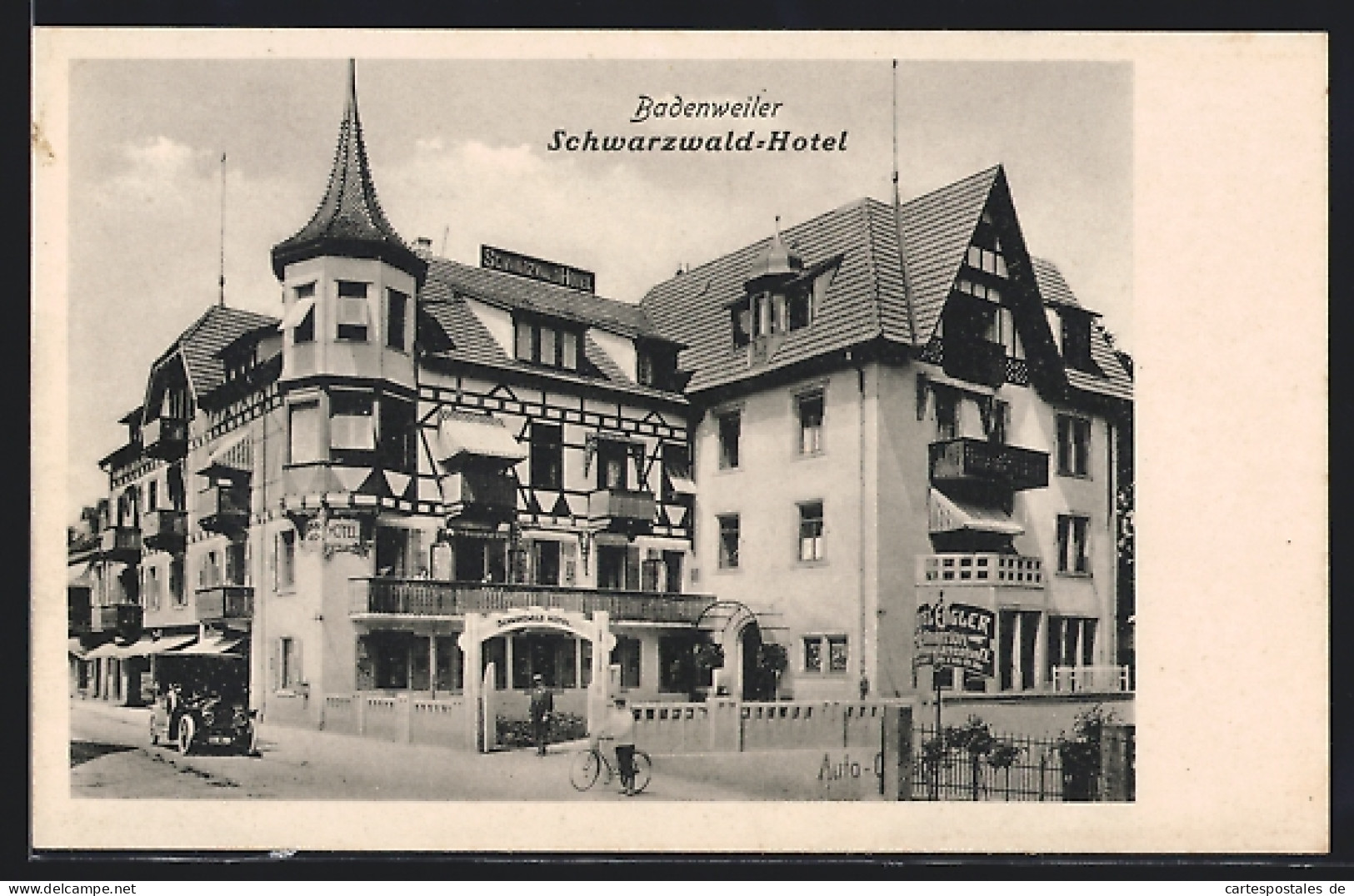 AK Badenweiler, Schwarzwald-Hotel  - Badenweiler