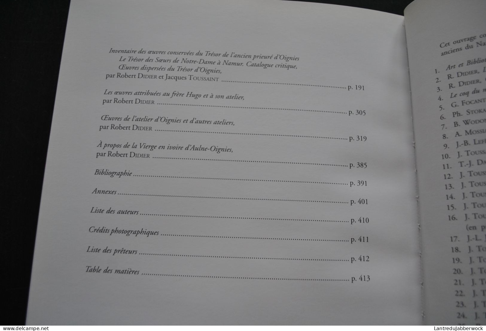 Autour De Hugo D'OIGNIES Régionalisme Trésor Aulne Orfèvrerie Intaille Calice évangéliaire Inventaire Catalogue Critique - Belgio