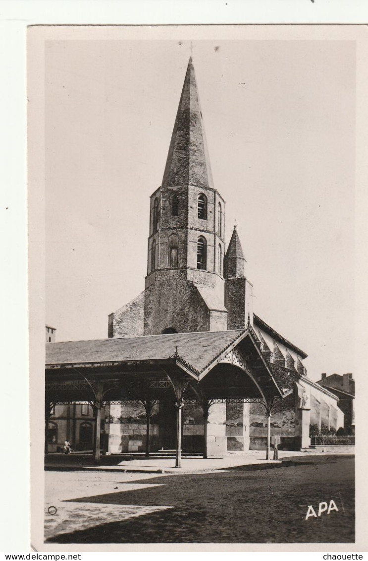 Saint Nicolas De La Grave  L Eglise   Edit  Apa Poux  No 3 - Saint Nicolas De La Grave