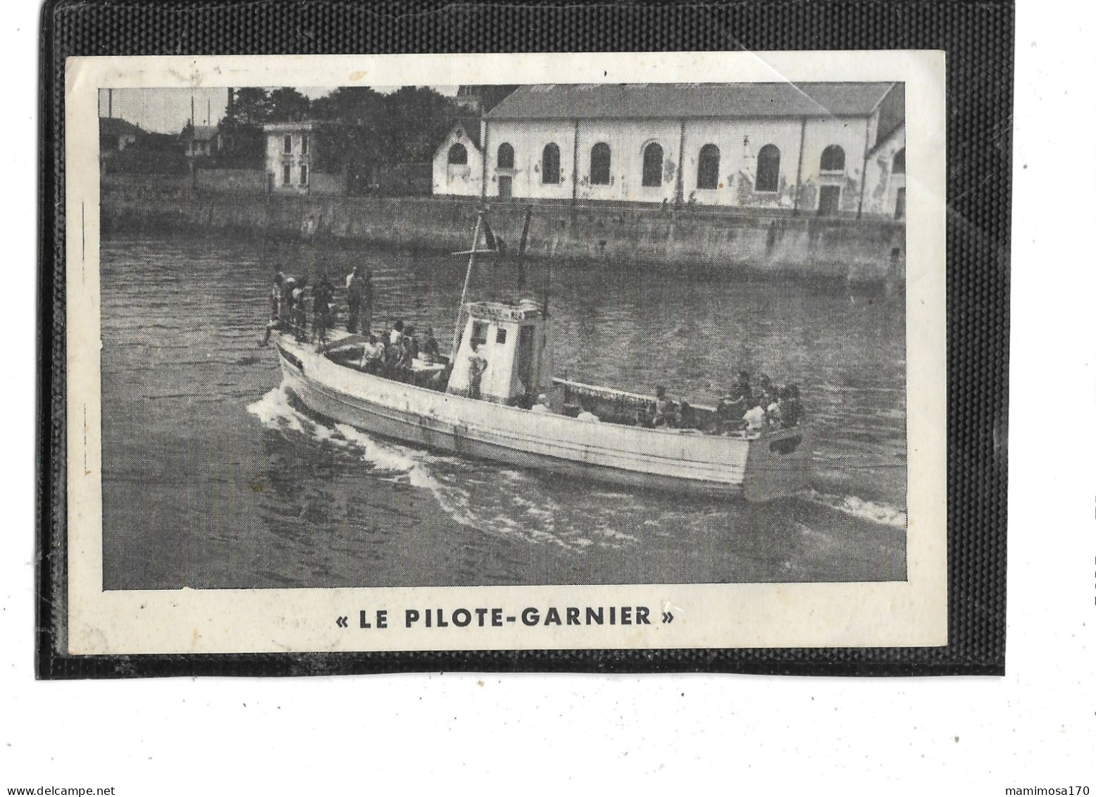 85- LES SABLES-D'OLONNE- Une Vue Animée De " LA VEDETTE De PROMENADE" -*LE PILOTE-GARNIER - Sables D'Olonne