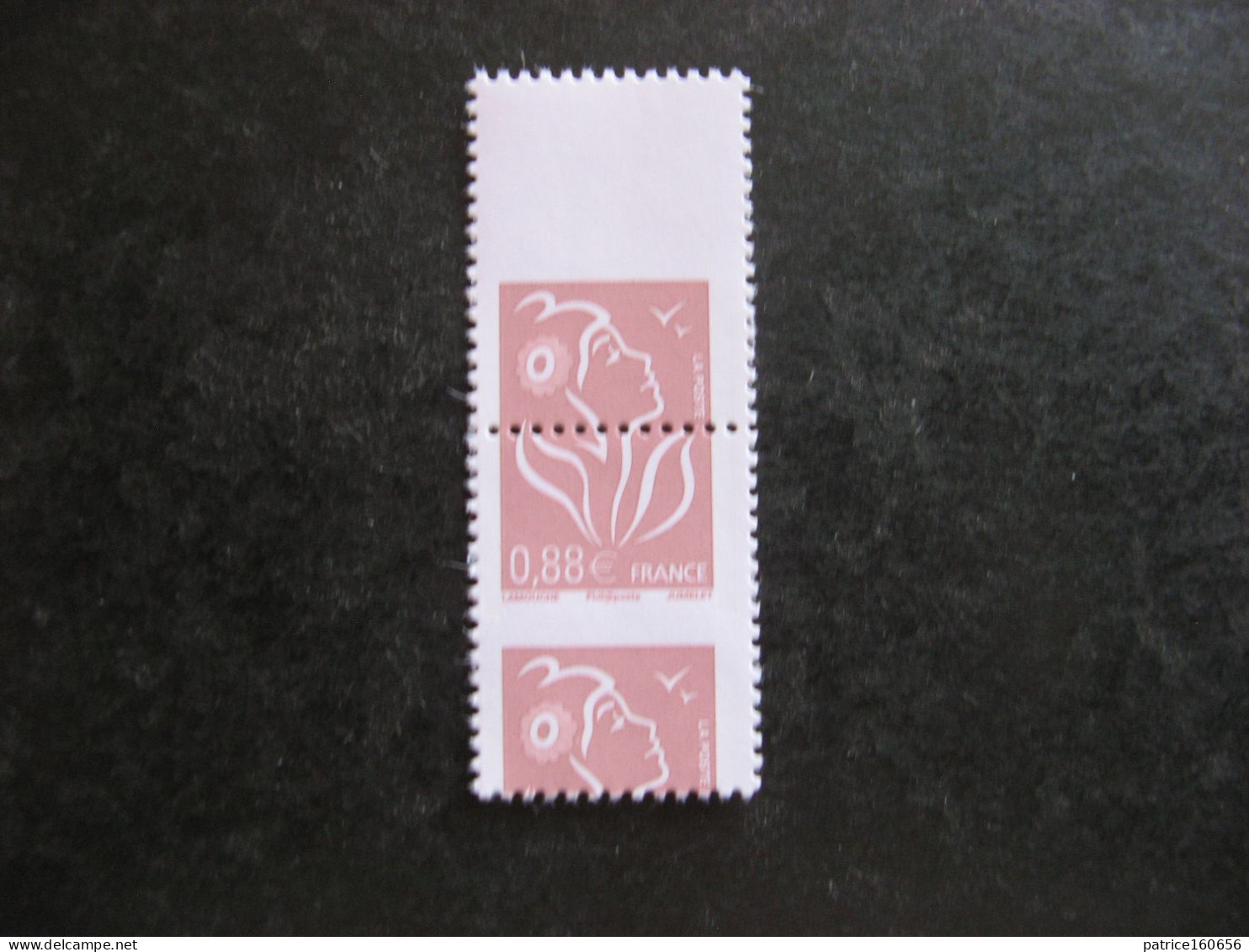 A). TTB Paire Du N° 4155e, Piquage à Cheval , Neuve XX . - Unused Stamps
