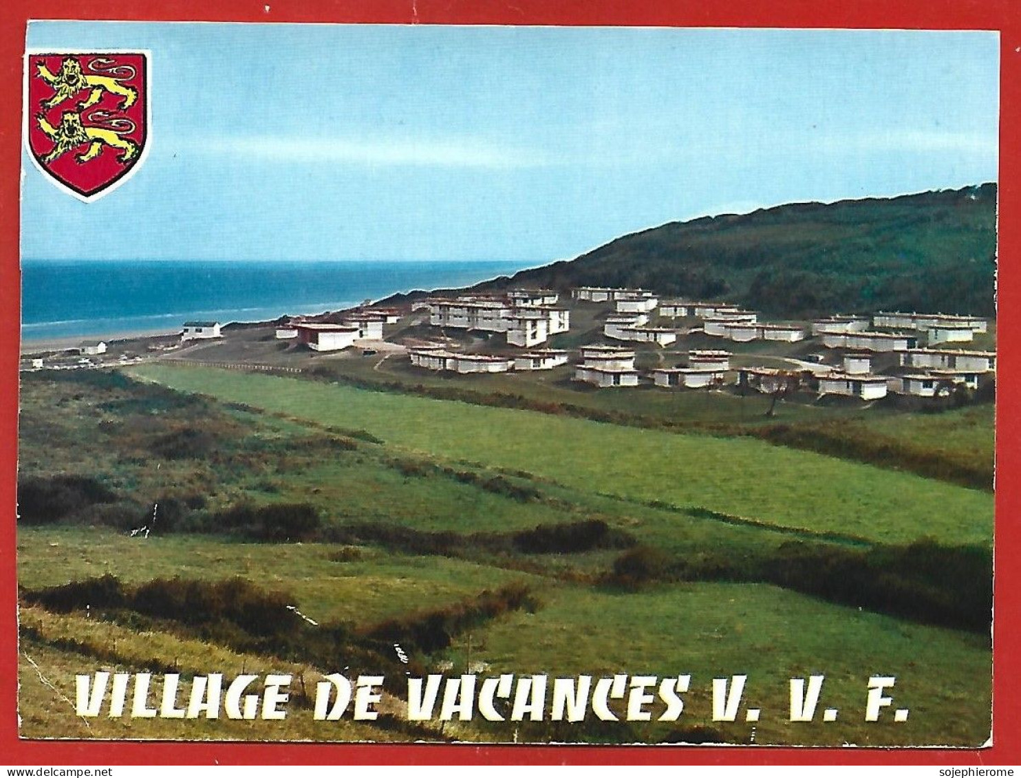 Colleville-sur-Mer (14) Village De Vacances V.V.F. 2scans Blason - Andere & Zonder Classificatie