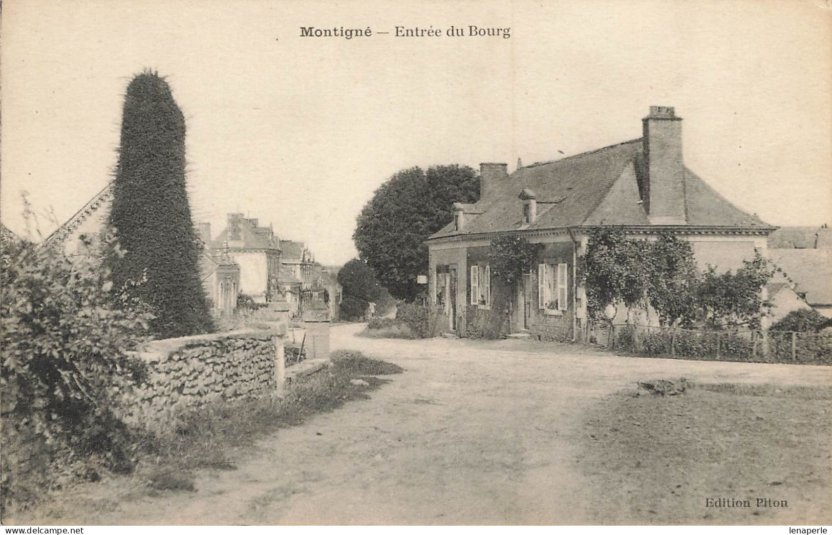 D9101 Montigné Entrée Du Bourg - Sonstige & Ohne Zuordnung