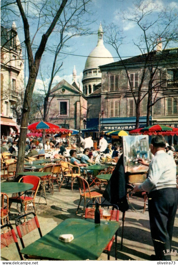 PARIS - La Place Du Tertre - Plätze