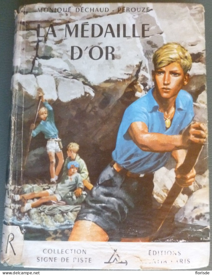 Lot De 15 Signe De Piste, Romans Scouts De Divers Auteurs Tous Illustrés Par Pierre Joubert. - Paquete De Libros