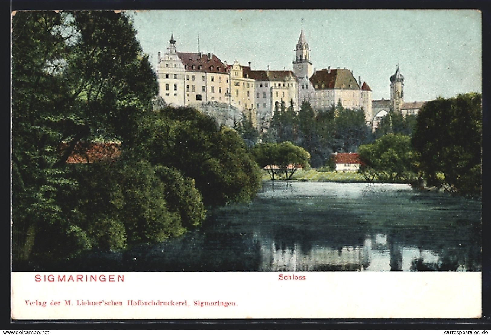 AK Sigmaringen, Fürstl. Hohenzollernsches Schloss  - Sigmaringen