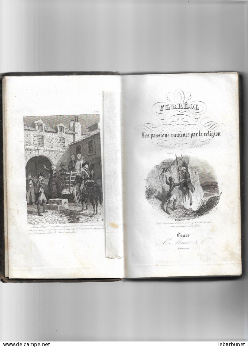 Missel Ancien 1841 Ferréol Ou Les Passions Vaincues Par La Religion Par Théophile Ménard - 1801-1900