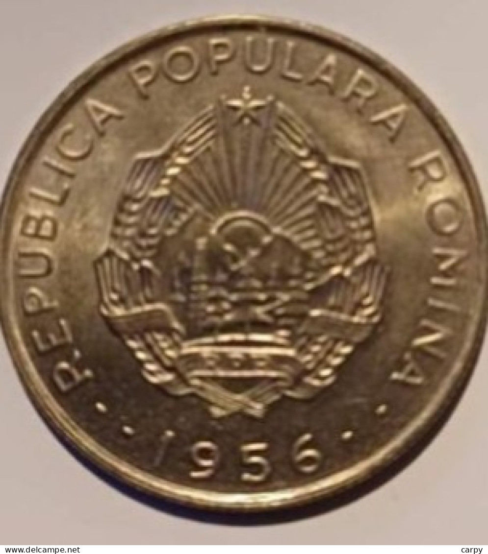 ROMANIA 50 Bani 1956 / Superb! / People's Republic Of Romania (RPR) / RARE - Rumänien