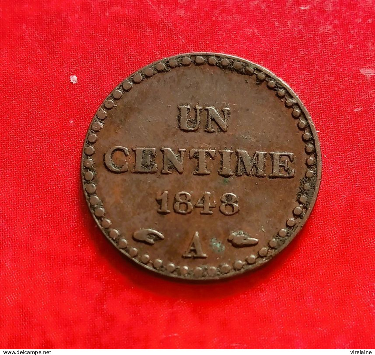 France Un Centime Dupré 1848 A   (B19 26) - Andere & Zonder Classificatie