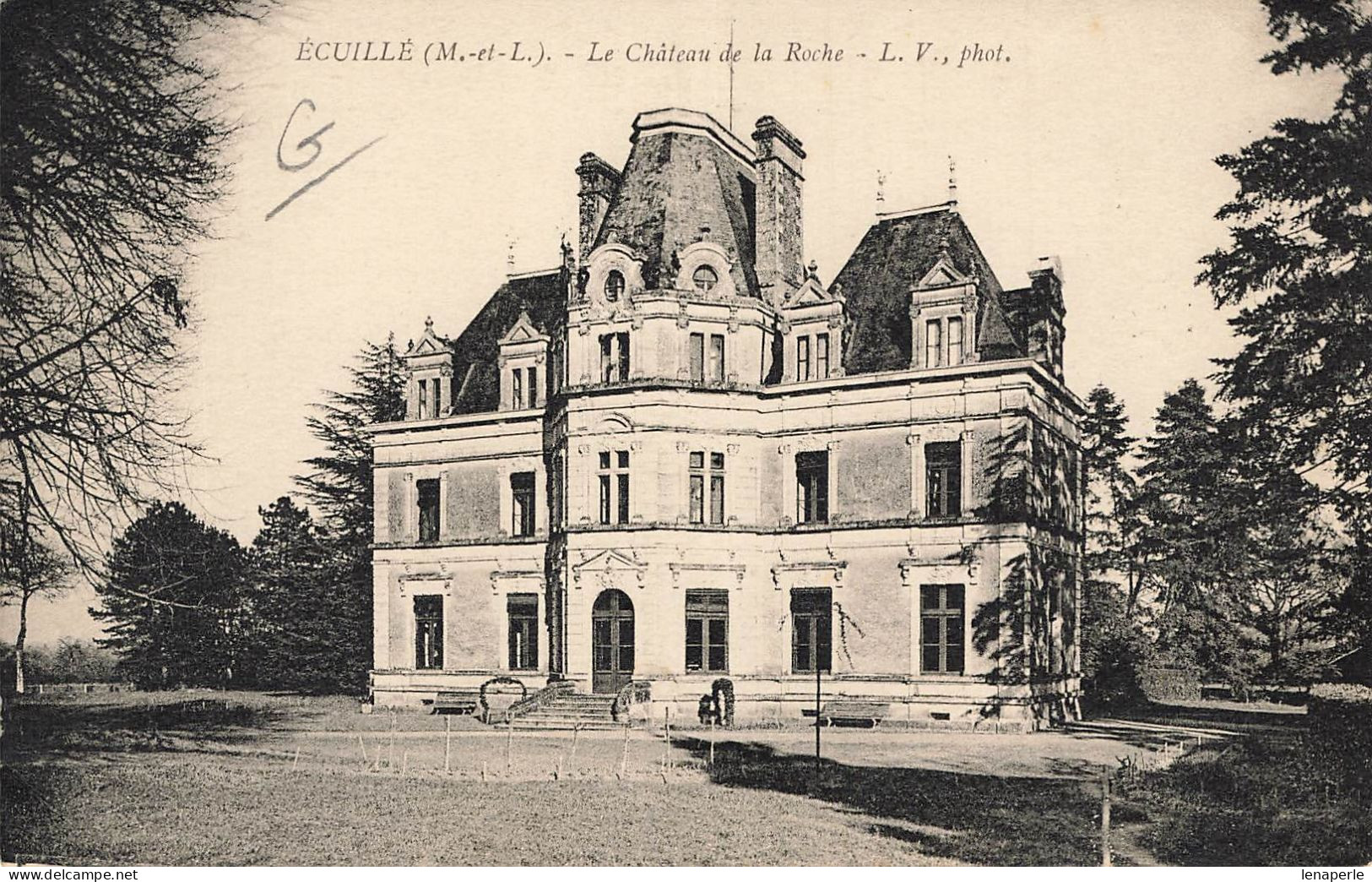 D9107 écuillé Le Chateau De La Roche - Altri & Non Classificati