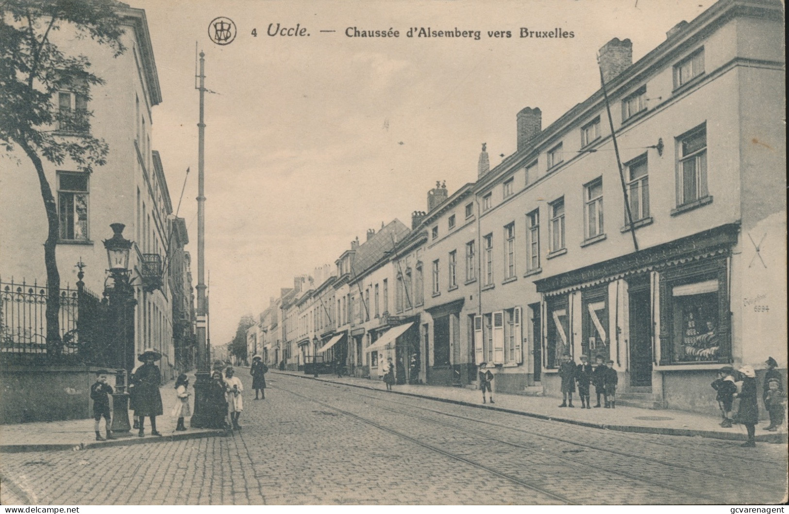 UCCLE      CHAUSSEE D'ALSEMBERG VERS BRUXELLES                 ZIE AFBEELDINGEN - Ukkel - Uccle