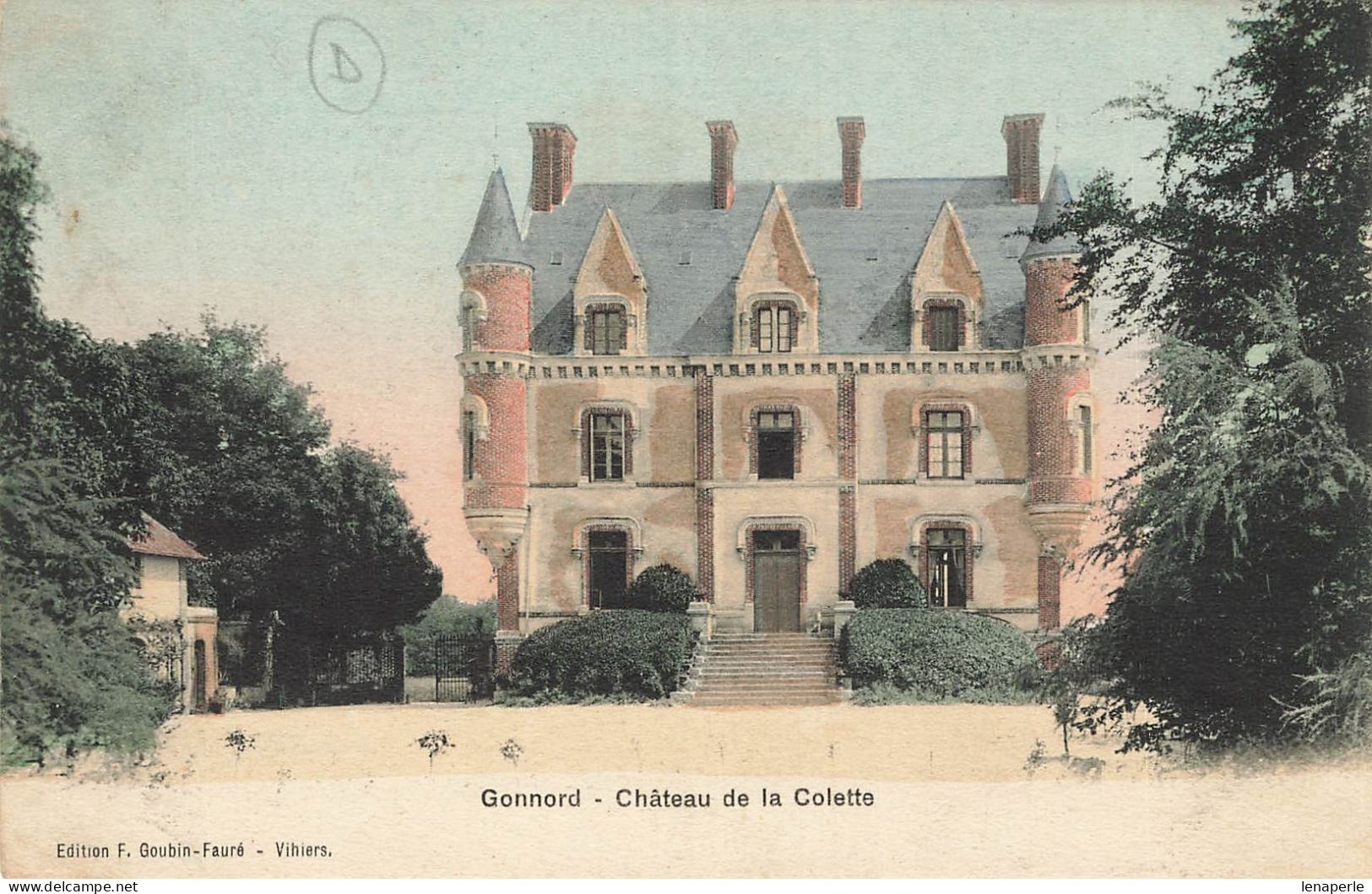 D9113 Gonnord Chateau De La Colette - Autres & Non Classés