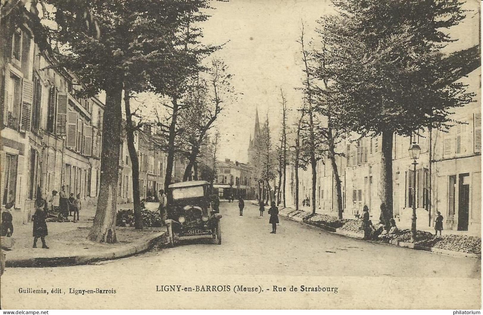 55  LIGNY En BARROIS   Rue De Strasbourg - Ligny En Barrois