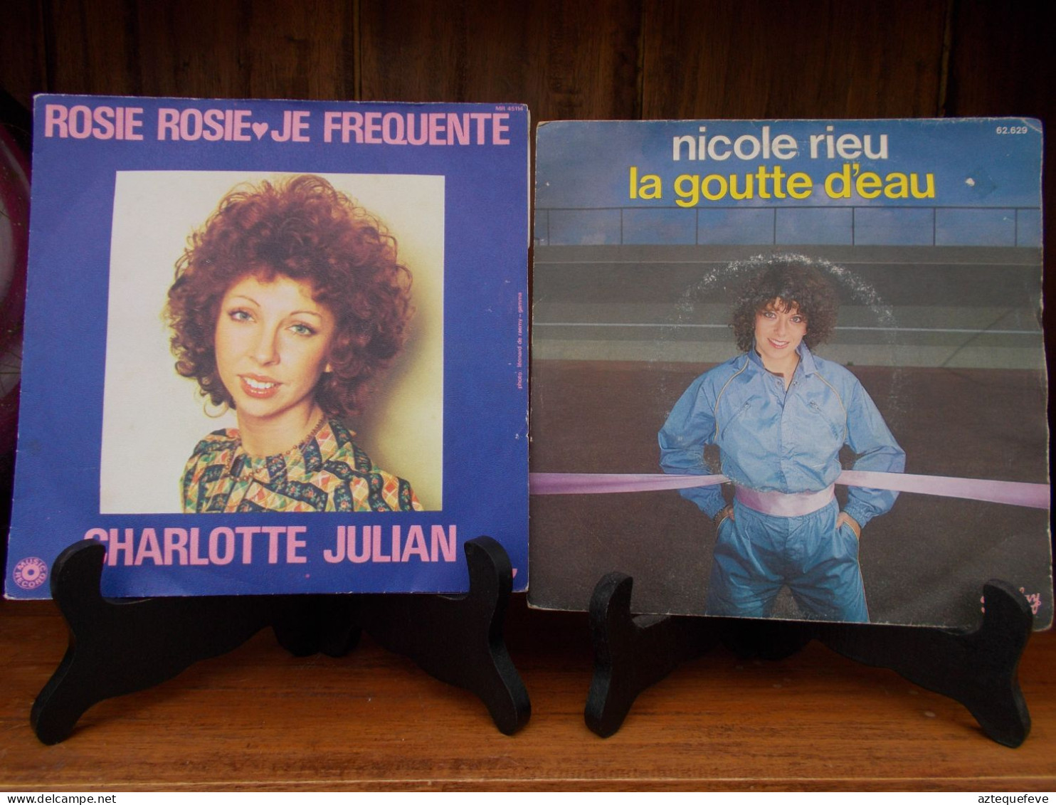 2 VINYLS CHARLOTTE JULIAN ET NICOLE RIEU 1979 - Sonstige - Franz. Chansons
