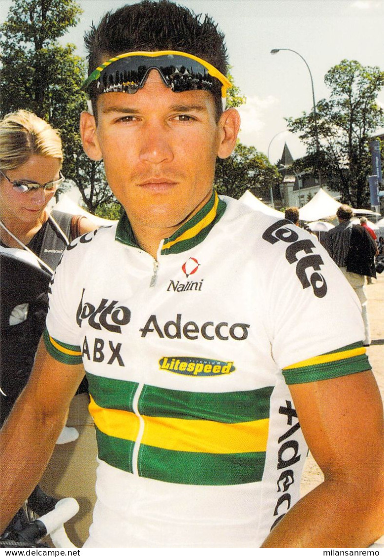 CYCLISME: CYCLISTE : SERIE COUPS DE PEDALES : ROBBIE Mc EWEN - Ciclismo