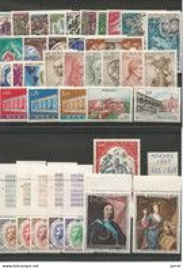 Année 1969 MNH ** Avec N° 772 à 808 Et PA 93 / 94 - Full Years