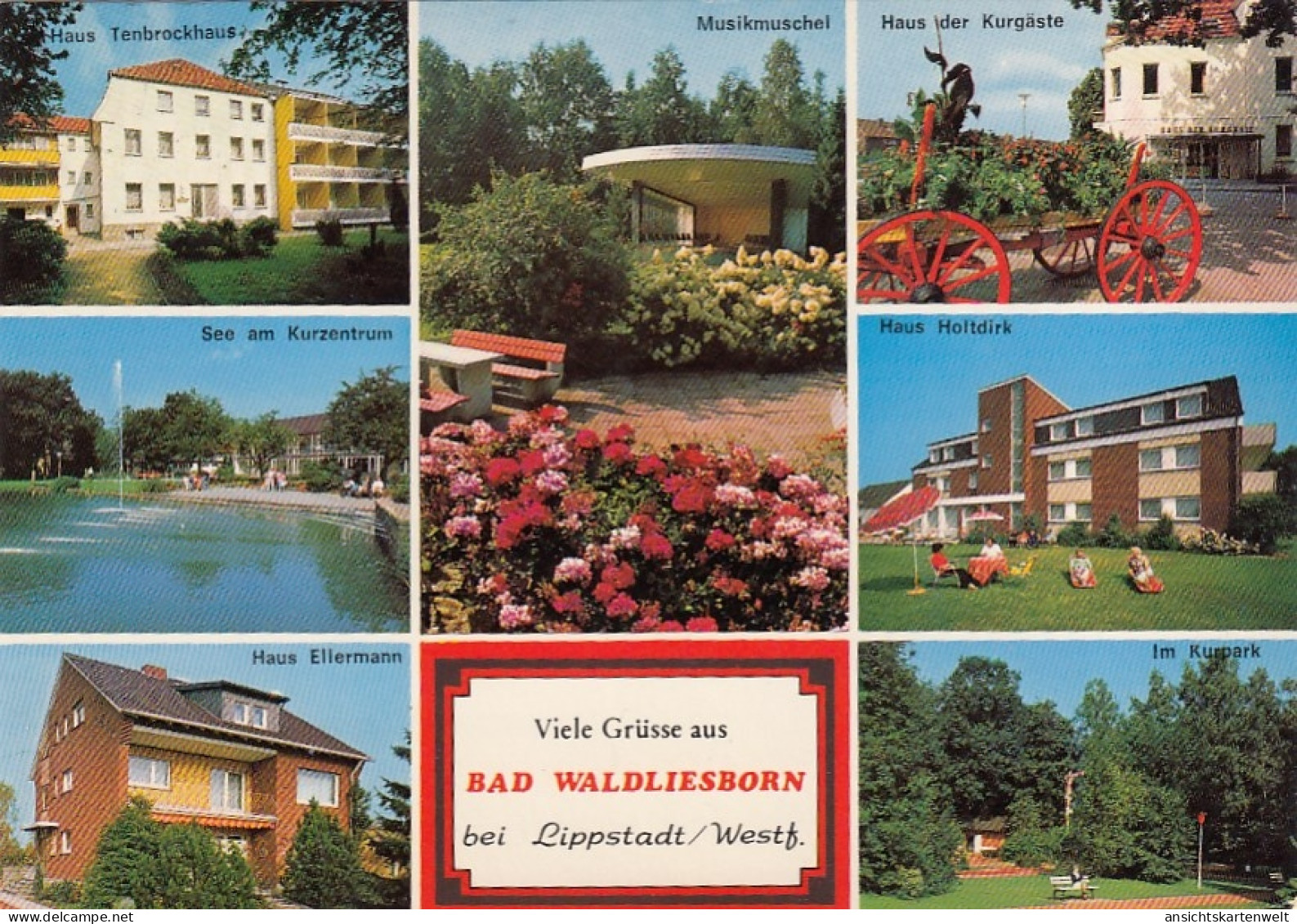 Bad Waldliesborn Bei Lippstadt/Westf., Mehrbildkarte Gl1978 #G5101 - Other & Unclassified