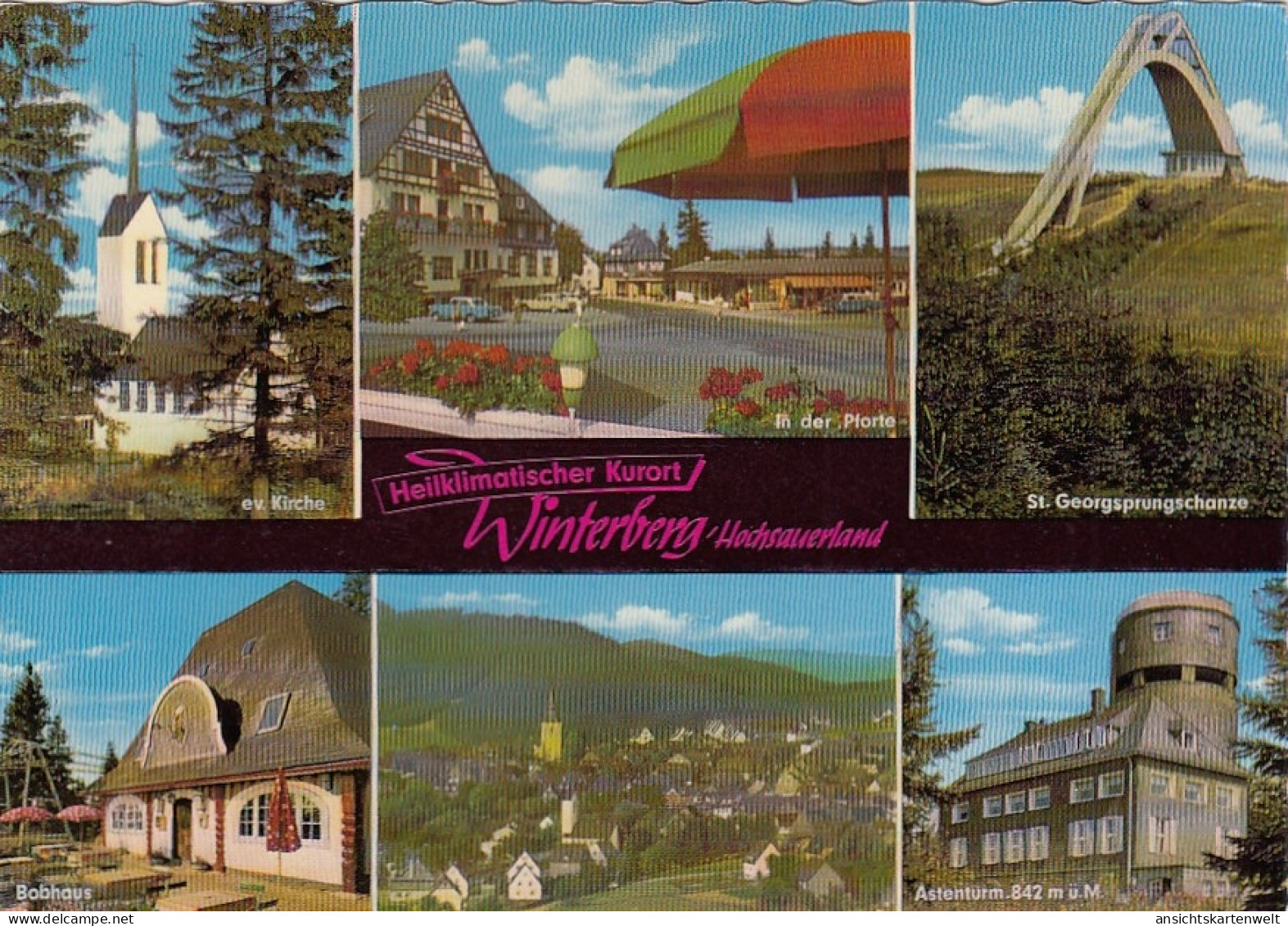 Winterberg, Hochsauerland, Mehrbildkarte Gl1966? #G5109 - Autres & Non Classés