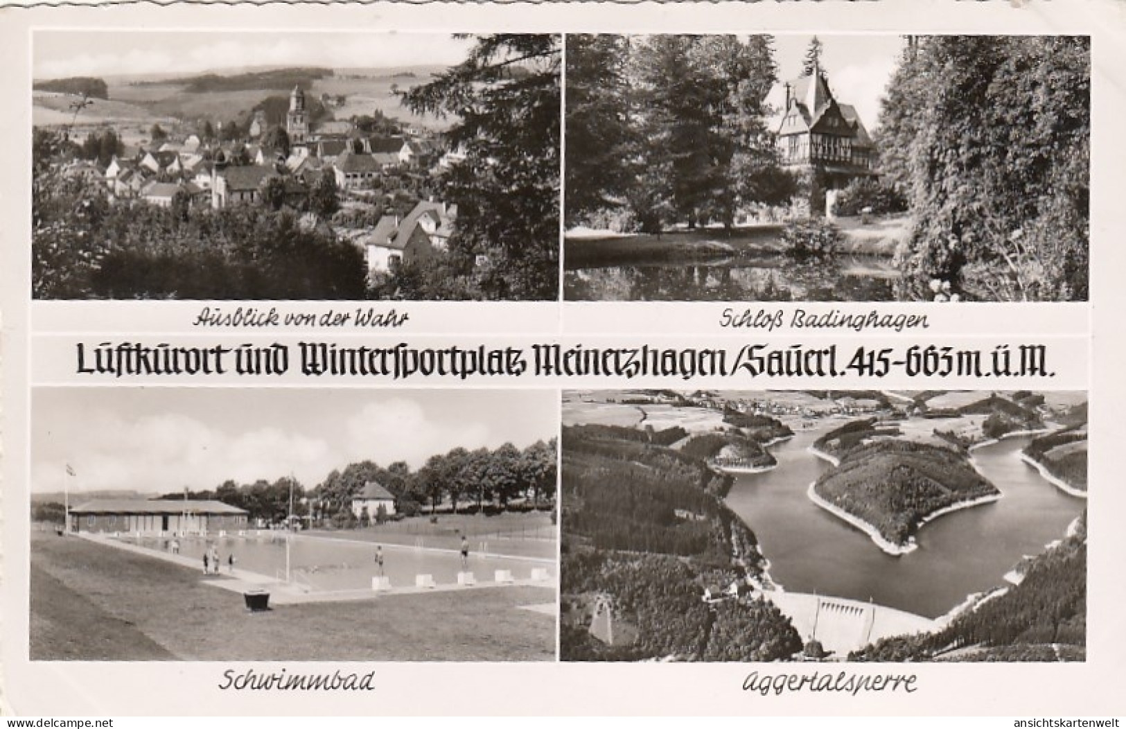 Meinerzhagen, Sauerland, Teilansichten Ngl #G5102 - Other & Unclassified