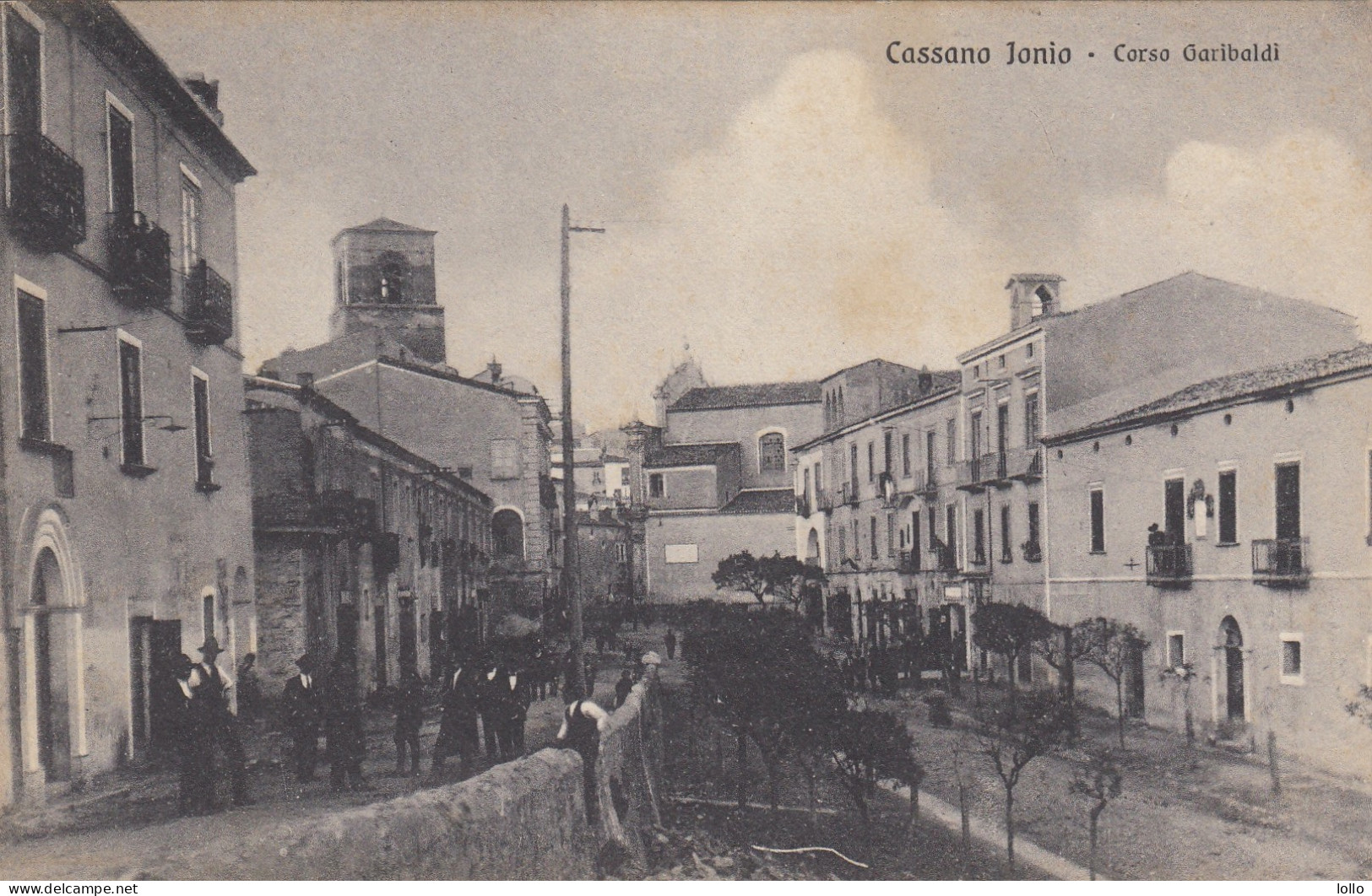Calabria   -  Cosenza  -  Cassano Jonio  -  Corso Garibaldi  - F. Piccolo  -  Viagg -  Bella Animata - Other & Unclassified